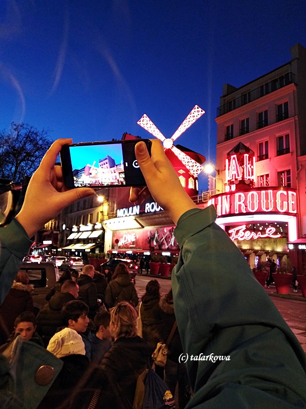 Paryż Moulin Rouge