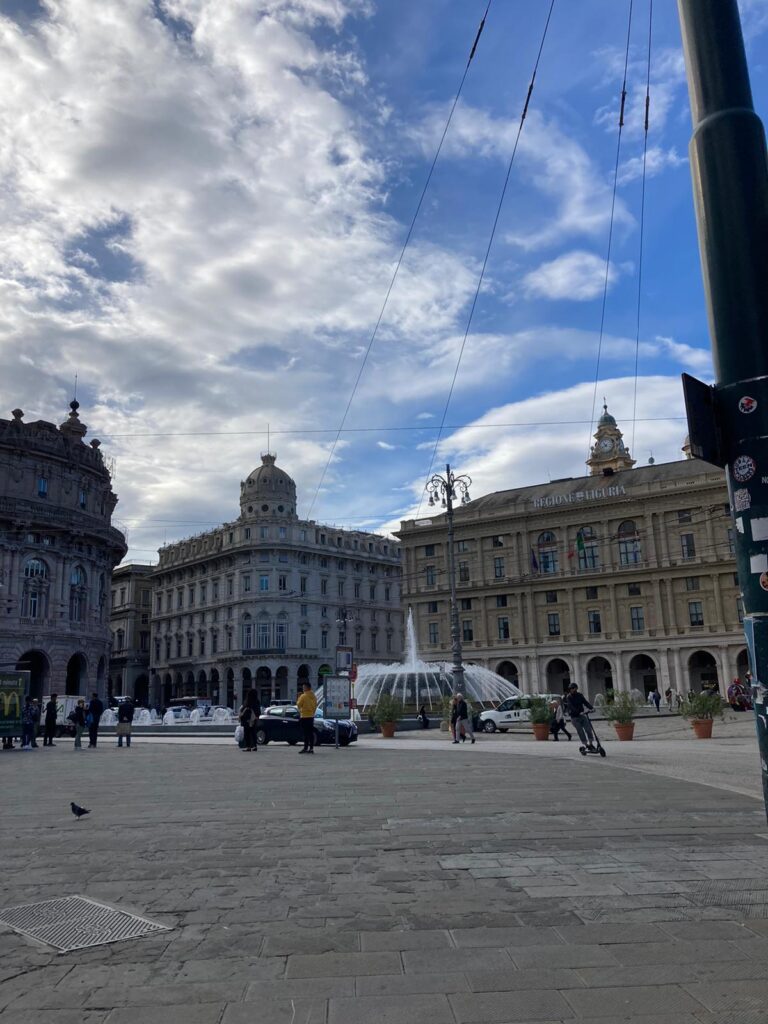 Genua Piazza de Ferrari