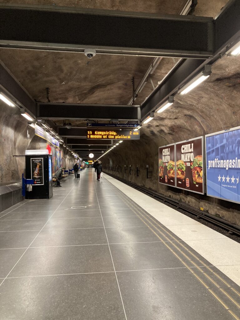 metro w Sztokholmie